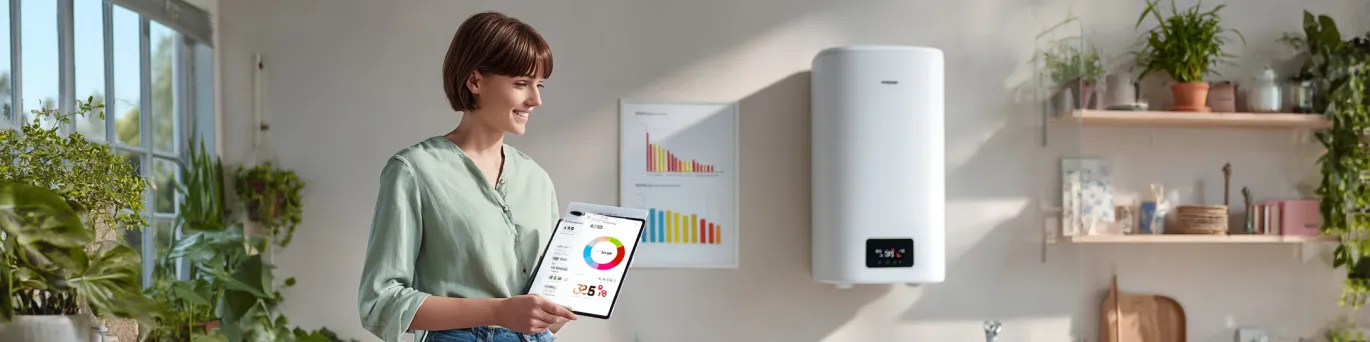 Ballon d'eau chaude nouvelle génération permettant de réduire sa facture énergétique de 30% grâce aux technologies innovantes