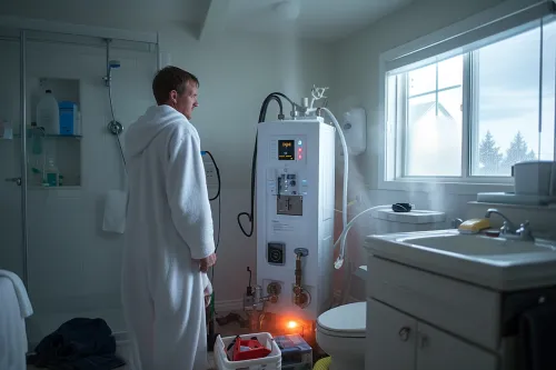 Problème de chauffe-eau bruyant émettant des sons anormaux et nécessitant plus de temps pour chauffer l'eau