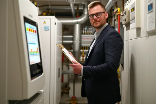 Chauffe-eau économe en énergie avec étiquette énergétique A+ permettant de réduire sa consommation électrique