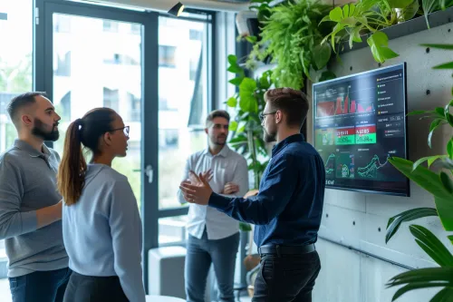 Famille analysant sa facture d'eau chaude en copropriété pour identifier les économies potentielles