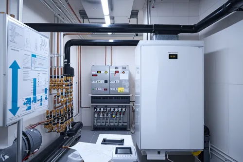 Schéma montrant l'impact énergétique des distances entre le ballon d'eau chaude et les robinets sur la consommation