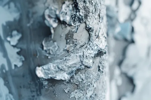 Dépôt de tartre sur un élément chauffant augmentant la consommation d'énergie et les factures